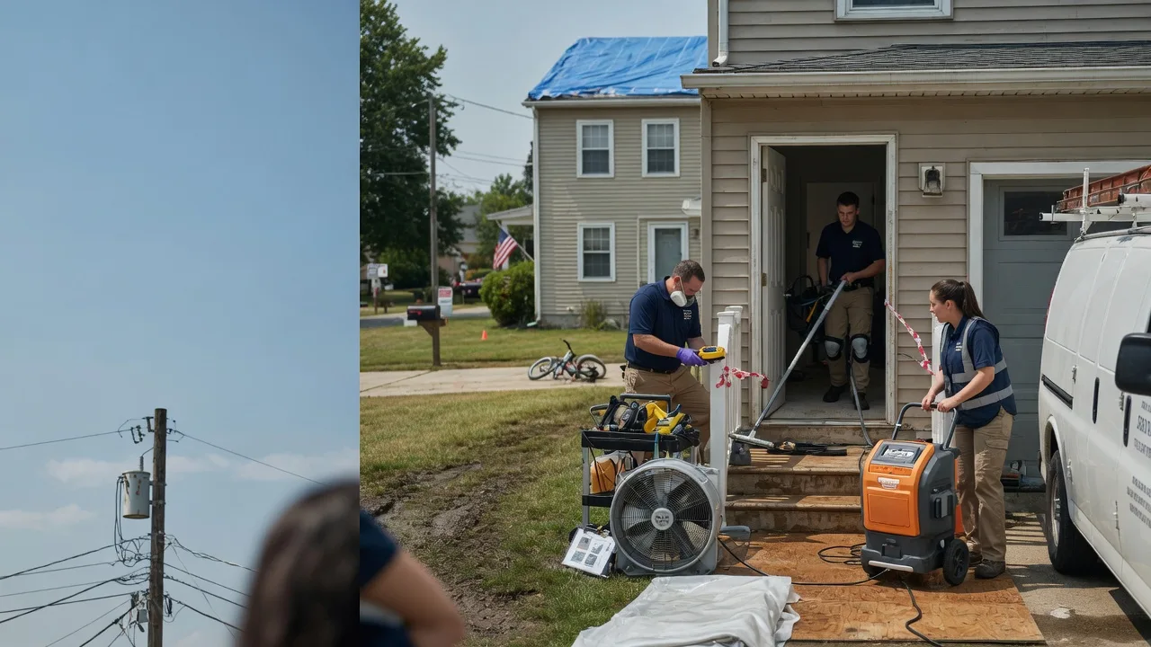 Water Damage Repair in Crosby, ND near me